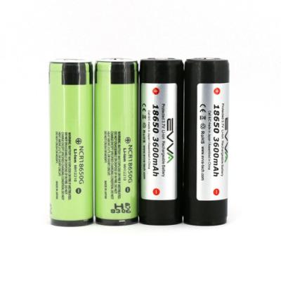 China Consumer Electronics Shielded NCR18650G 18650 3600mAh 3.7V Li-ion Rechargeable Cylindrical Battery For Flashlight for sale