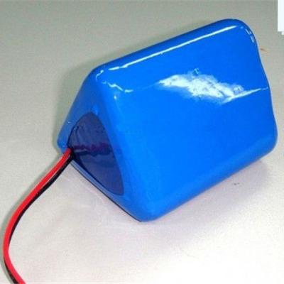 China Machine- Rechargeable Pyramid Li-ion Battery Pack 11.1V 3S2P 4.4Ah-6.8Ah for sale