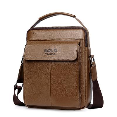 China Men's Leisure Solid Color Shoulder Bag Messenger Bag New PVC Simple Bag Fashion Backpack for sale