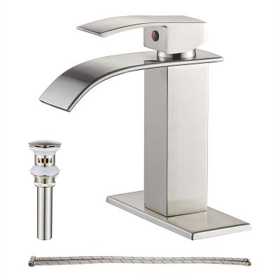 China Competitive Price Modern Sale Metered Hot Cold Automatic Basin Faucet Faucets Sanitary Ware Brass OEM for sale