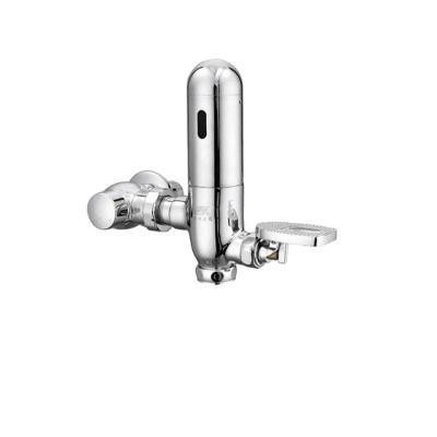 China Dual Function Faucets Full Automatic Sensor Faucet Metered AC And DC For Public Places for sale