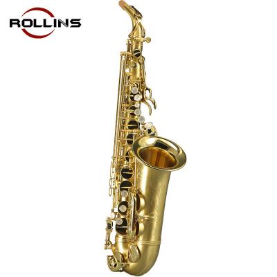 China Gold Lacquer Popular Grade Classic Structure Gold Lacquer KSA-C2 Alto Saxophone for sale