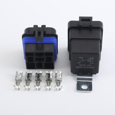 China Hot Sale High Power Sealing Dc12v-24v 200a Waterproof Automotive Relay Four-pin for sale