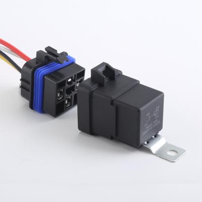 China High Power Waterproof Sealing DC12V-24V 40 Miniature Car Waterproof Relay for sale