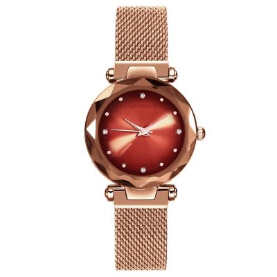 China Water Resistant Japan Miyota 2035 Quartz Movement Colorful Diamond Shining Women Watch for sale