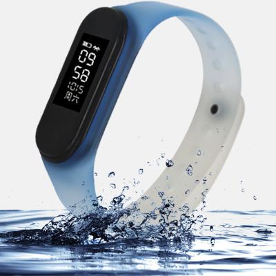 China Non-Specific Wholesale Silicone Strap Wristband Sport Replacement Watch Band For Xiao Mi Band 3 4 Series for sale