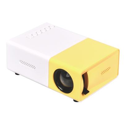 China Short Throw Mini Beamer Yg Portable Projector 300 1000 Lumens Pocket Mobile Home Video Projector For Kids Story Proyector for sale