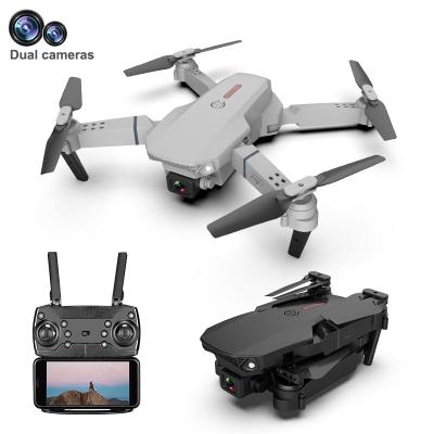 China RC Model Wifi Fpv Drone With Dual Camera And Live Video 4k Hd Wide Angle Mini Drone E88 for sale