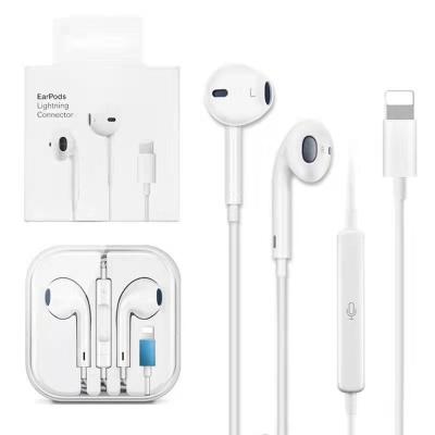 China For Earphone 3.5mm Earphone Portable Bass For Apple Sport Wired Cable Earphone Original In-Ear Headphone For Iphone With MIC for sale