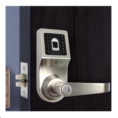 China A Good Set Price Administrator Smart Door Lock With Fingerprint Key Password Unlock for sale