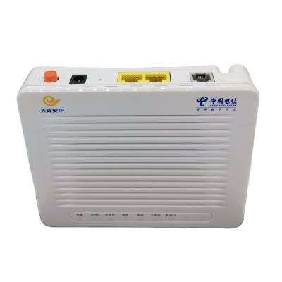 China FTTH system ZTE F412 F612 V6 1GE+1FE+1POTS router used clean router used gpon onu epon ONU router for sale