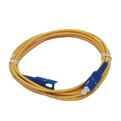 China FTTX FTTH ONU Fiber Optic Cable SC/UPC/APC/LC/FC/ST Patch Cord Single Core 3MM Single Mode 1.5 1m OLT Meter for sale