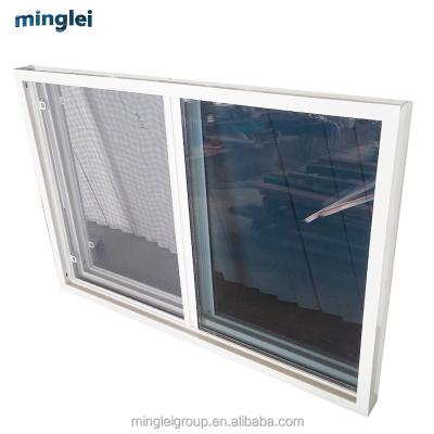 China Sliding high quality vinyl upvc sliding windows and doors pvc clad window price for sale