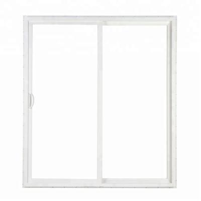 China Corredera windproof De de puerta de PVC de barato cristal for sale