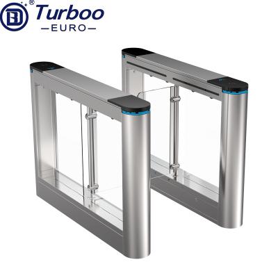 China SUS304 Intelligent Turnstile Barrier Gate Electric Swing Gate For Plant Plant Building for sale