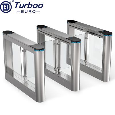 China Two Way Security Barrieroutdoor SUS304 Access Use Waterproof Swing Turnstile Gate for sale