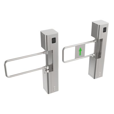 China SUS304 Supermarket Gate Barrier Turnstile Gate Supermarket Entrance and Exit Gates for sale