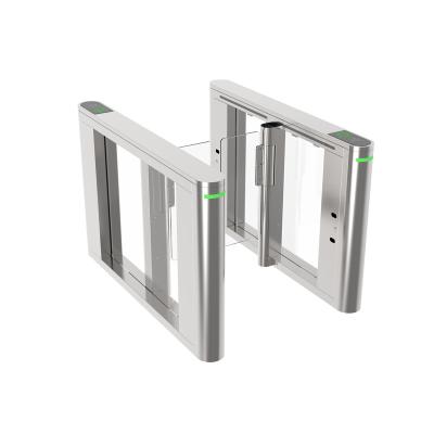 China SUS304 Servo Motor Swing Turnstile Gates Price Security Barrier Gate Electronic Speed ​​Gate for sale