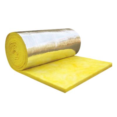 China Glasswool with Aluminum Foil Aluminum Foil Glasswool Spinner Glasswool Felt Aluminum Foil Rolled Glasswool for sale