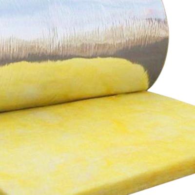 China Glasswool with Aluminum Foil Fiberglass Felt Roof Greenhouse Heat Insulation Aluminum Foil Glasswool Felt for sale