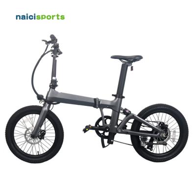 China Naicisports X1 Magnesium Alloy Folding Bike 36V ebike 250W City e Bike 20 Electric Foldable Bike for sale