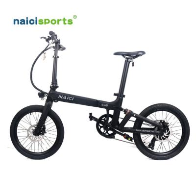 China Naicisports X2 Folding carbon fiber ebike 36V carbon ebike frame above 60cm for sale