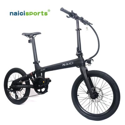 China Naicisports X2 Carbon Fiber Folding ebike 36V Folding ebike 250W Electric Bicycle for sale