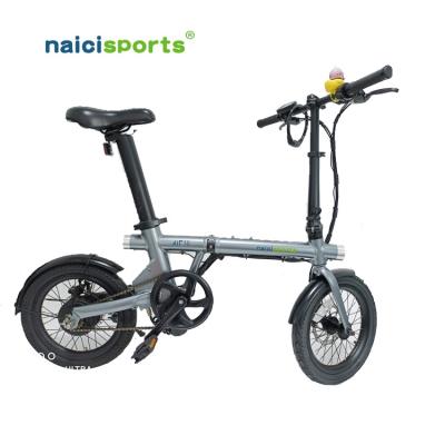 China Naicisports C1 Folding Aluminum Alloy 250W Electric Foldable City Bike 36V Electric Bike Folding for sale