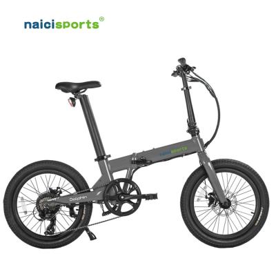 China Naicisports N3 Aluminum Folding Bike 36V Electric Bicycle 250W City Electric Foldable Ebike for sale