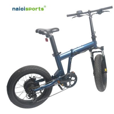 China Aluminum alloy Naicisports N4 folding electric bike 36V folding bike 20 inch 350W electric city ebike for sale