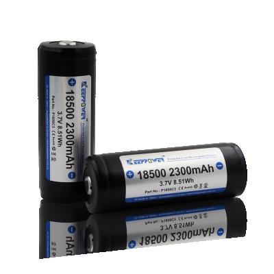 China Machine- Keeppower 18500 2300mAh Protected Rechargeable Li-ion Battery P1850C3 for sale