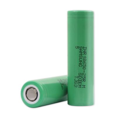 China Machine- 18650 2500mah 20A Discharge INR18650-25R Li-ion Power Cell for sale