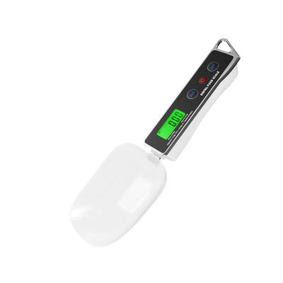 China Multifunctional High Quality Cheap Price Kitchen Electronic Knob Spoon Scale With 2 Spoons Choice for sale