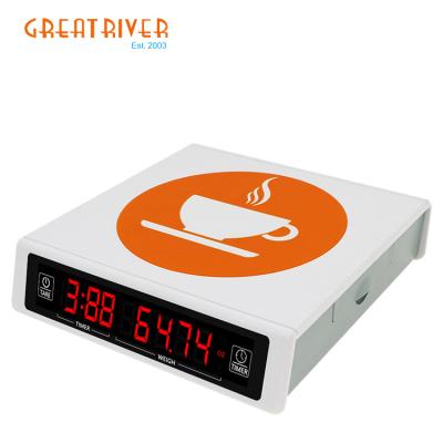 China WITH LID Coffee Scale Professional Coffee Scale Mini Electronic Compact Balance Coffee Digital Scale with Timer for sale