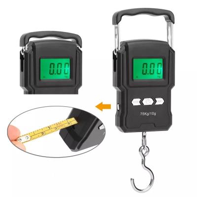 China ABS Easy Carry 10g-50kg LCD Digital Electronic Handheld Hanging Portable Luggage Scale for sale