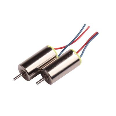 China Totally Enclosed Built To Customize Mini 3.7v DC Drive Motor For Model Airplanes for sale