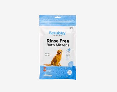 China Sustainable ScrubbyPet No Rinse Pet Wipes Use For Pet Bathing Pet Grooming And Washing Simple To Use Just Foam for sale