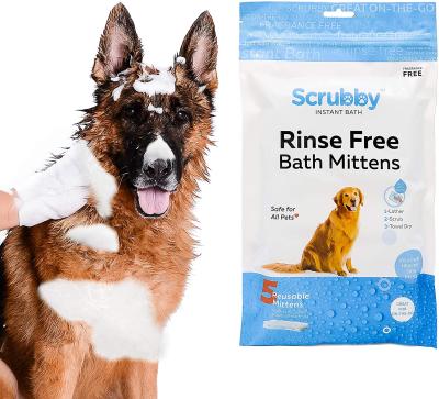 China Sustainable Pet Grooming Pet Wash Simple To Use Just Foam Wipe Excellent Dry Sensitive Skin Ideal Pet Wipes Bathing Your Dog Cat for sale