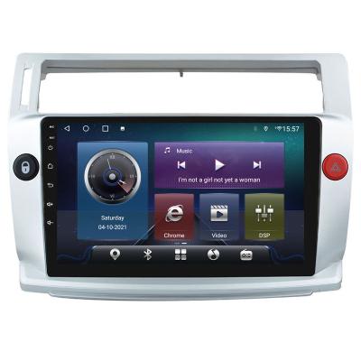 China GPS 6+128G DSP 4G Android 10 for Citroen C4 C-Triomphe C-Quatre GPS Navigation Autoradio Stereo Visual Multimedia Player for sale