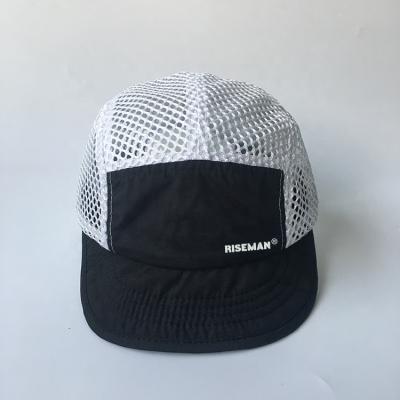 China JOINT Riseman Mesh Running Hat Mesh Sports Hat Custom Baseball Cap Dry Running Fit Hat for sale