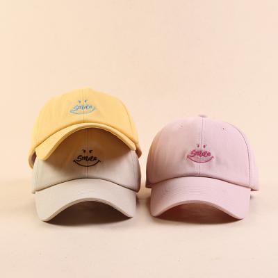 China Wholesale JOINT Kids Summer Dad Hats Customized Simple Embroidery Baseball Cap for sale