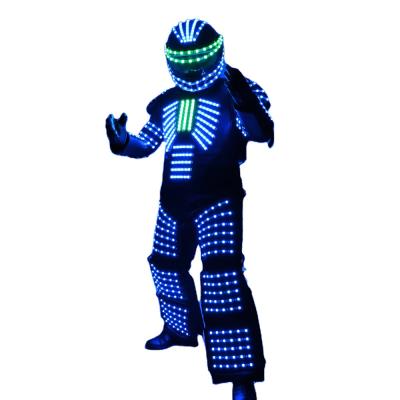 China Stilt Walker New RGB LED Costume Dress Up Light Fits LED Robot Fits Kryoman Robot David Robot Custom for sale