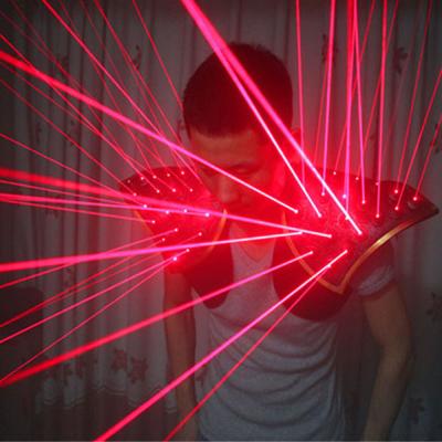 China Red Laser Suit Laser Robot Suit Light Up LED Vest, Luminous Vest LED Robot Suit For Laser Show Party for sale