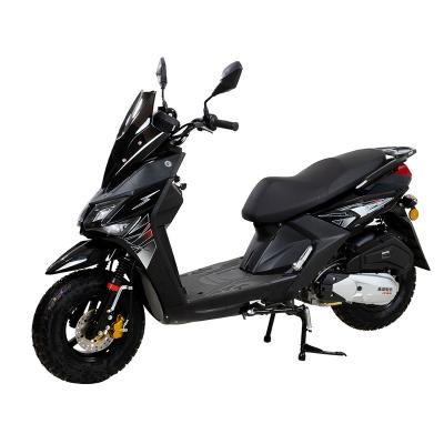 China Front: Disc brake; Rear:Drum brake wholesale most fashionable quality 150cc big gas scooters adult motorcycles 125 for sale for sale