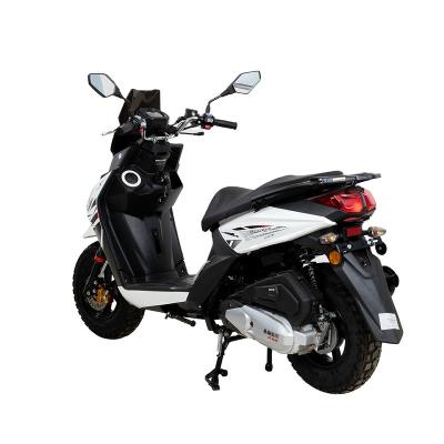 China Front: Disc brake; Rear: 2022 New Drum Brake Gasoline Engine Scooter 150cc 4 Strokes Gas Motor Scooter Two Wheel Gas Scooters Best Selling Scooters for sale