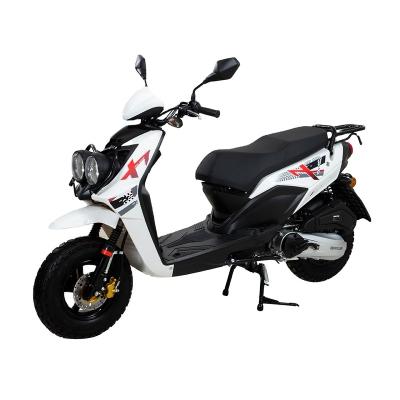 China Front: Disc brake; Rear: 150cc Drum Brake Gas Scooters Adult Motorcycles Practical And Comfortable Electric Fuel Scooter for sale