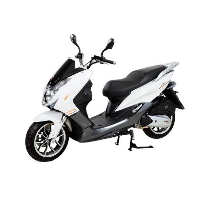 China Front: Disc brake; Rear: High Quality Drum Brake Gas Scooter Motorcycle Cheap Price Moped Long Range 150cc Luxury Gas Scooter 2 Seat for sale