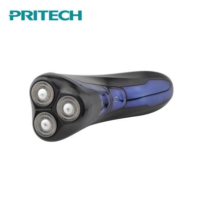 China PRITECH Triple Blade Manufacturer High Quality Rechargeable 4.5V Trimmer Electronic Shaver for sale