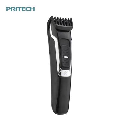 China PRITECH Private Label Commercial Detachable Combs Rechargeable Men's Clipper for sale