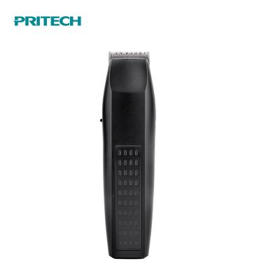 China PRITECH Hotel Private Label Hair Trimmer Dry Battery Professional Cordless Men's Clipper for sale